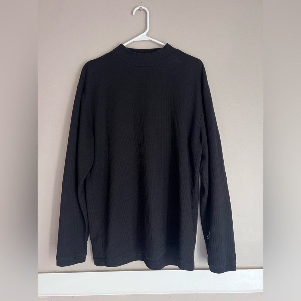 Claiborne Black Knit Top